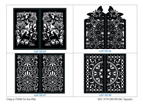 CATALOGUE - Gia công CNC Cửa Sắt