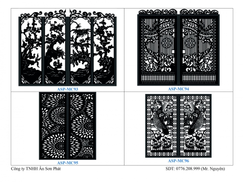 CATALOGUE - Gia công CNC Cửa Sắt